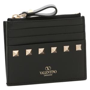 ヴァレンティノ カードケース フラグメントケース コインケース ミニ財布 ブラック レディース VALENTINO GARAVANI 2W0P0T35 BOL 0NO｜axes