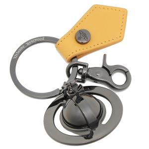 美品❣️ PRADA プラダ キーリング 三角ロゴ サフィアーノ ブラックレザー プラダ キーリング/キーホルダー アクセサリー レディース