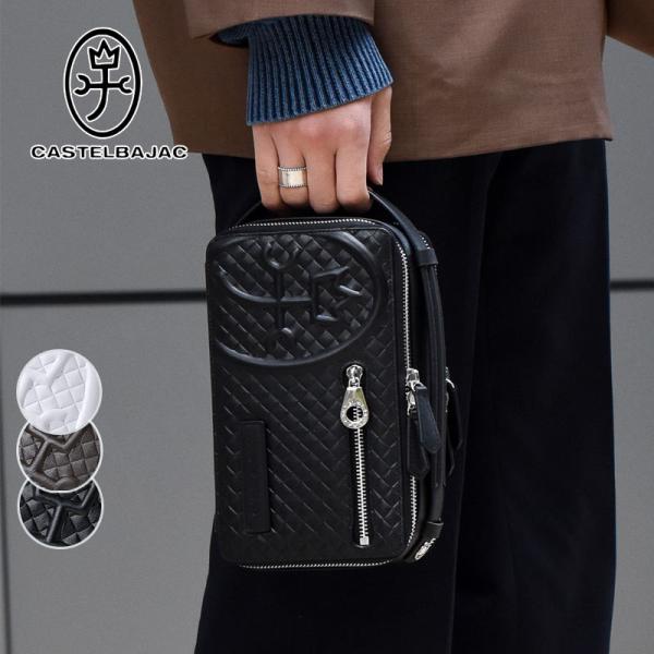 CASTELBAJAC カステルバジャック セカンドバッグ　ポーチ クラッチ  ガルボ Garbo ...