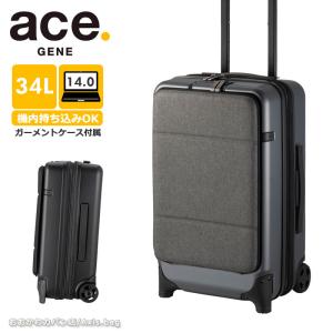 エースジーン ACEGENE ビジネスキャリー  コンビクルーザーTR スーツケース 2輪 34/42L 縦型 05153 メンズ 通勤 ラッピング不可｜axisbag