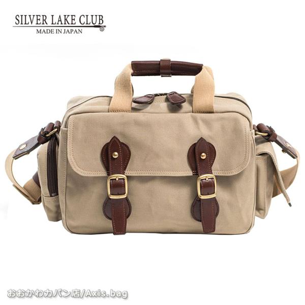 シルバーレイククラブ SILVER LAKE CLUB 2WAYショルダーバッグ 35cm 9号帆布...