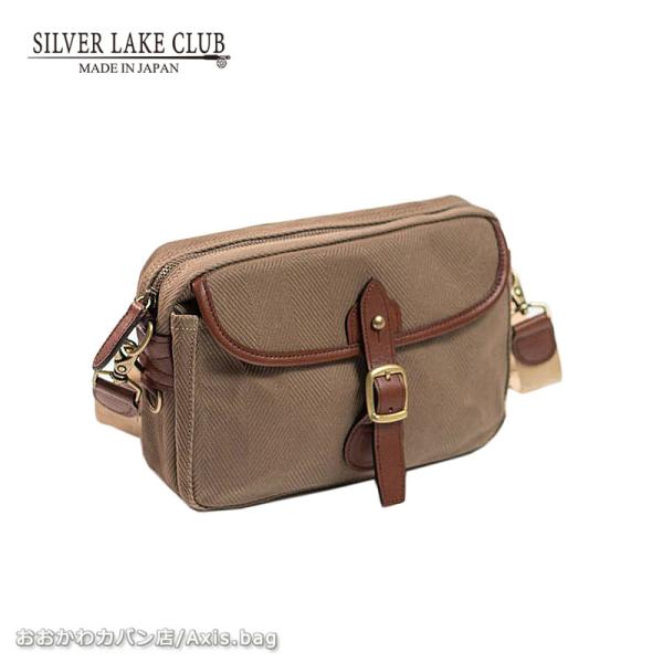 シルバーレイククラブ SILVER LAKE CLUB ショルダーバッグ 23cm ヘリンボーン 2...