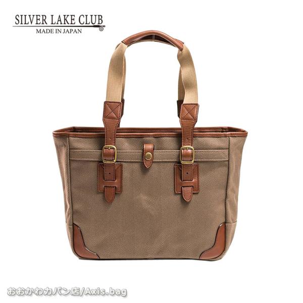 シルバーレイククラブ SILVER LAKE CLUB トートバッグ A4サイズ ヘリンボーン 23...
