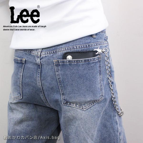 リー Lee チェーン付きウォレット 2つ折り財布 二つ折り財布 320-12000