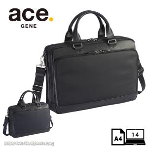 ace. GENE LABEL エースジーン ACEGENE ビジネスバッグ A4 14inch PC