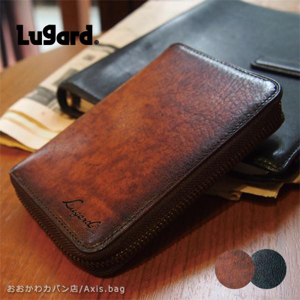 青木鞄 ラガード Lugard ラウンドファスナー二つ折り財布/2つ折財布 G3 5190 正規取扱...