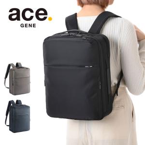 ace. GENE LABEL エースジーン ACEGENE ビジネスリュック A4 PC収納