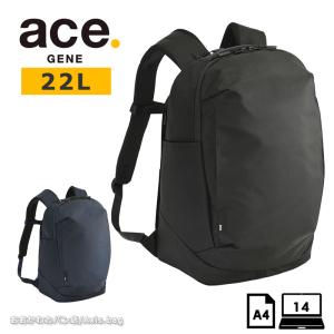 ace. GENE LABEL エースジーン ACEGENE ビジネスリュック B4 PC収納