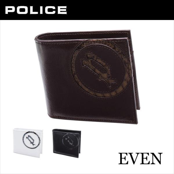 ポリス POLICE EVEN イーブン 二つ折り財布 財布 イタリアンレザー PA5502