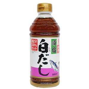 富士甚醤油 減塩白だし 500ml×3本の商品画像