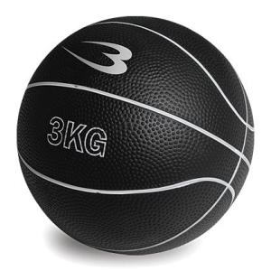 送料無料 ボディメーカー メディシンボール 3kg ブラック MBG23