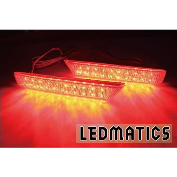 (LEDMATICS商品)HM1/2 バモス 純正加工LEDリフレクター H6-40(AT)