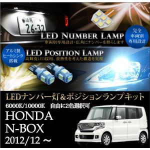 ホンダ N-VAN （型式：JJ1/2）専用LEDナンバー灯ユニット＆ポジション