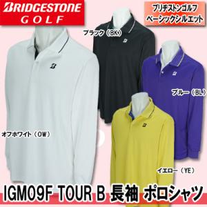 【17秋冬】ブリヂストン ゴルフ IGM09F TOUR B 長袖 ポロシャツ（メンズ）【10890】｜axisrd