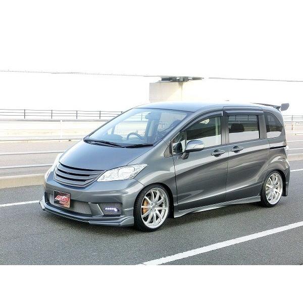 個人宅配送不可　アクシススタイリング　フリード　ハイパースポーツ　エアロ　フロントバンパースポイラー