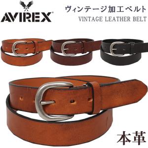 AVIREX（アヴィレックス） アビレックス レザー & コットンベルト