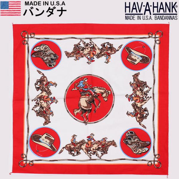 HAV-A-HANK　ハバハンク  バンダナ（カウボーイ）HAVAHANK_SOU350