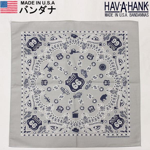 HAV-A-HANK　ハバハンク  バンダナ（ルート66）HAVAHANK_NOV751