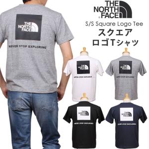 THE NORTH FACE ザ ノースフェイス  S/S Square Logo Tee ショートスリーブ　スクエア　ロゴTシャツ　NT32038
