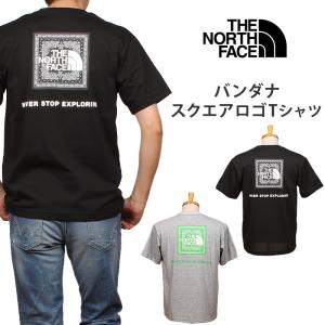 THE NORTH FACE（ザ ノースフェイス） バンダナスクエアロゴ Tシャツ