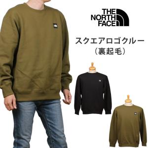 5%OFF THE NORTH FACE ザ ノースフェイス スクエアロゴクルー（裏起毛） TNF--NT62133