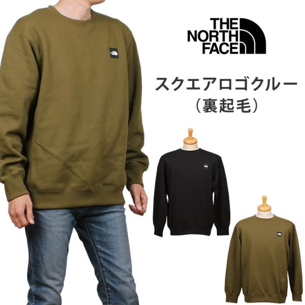 5%OFF THE NORTH FACE ザ ノースフェイス スクエアロゴクルー（裏起毛） TNF-...