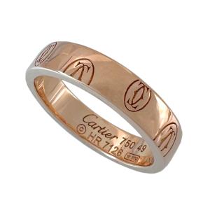 Cartier　エングレーブド リング　18K 1ダイヤ PG Cartier エングレーブド リング 18K 1ダイヤ PG - メルカリ