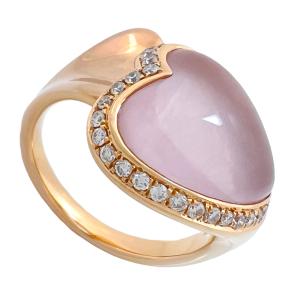 Ponte Vecchio ポンテヴェキオ ハート リング 指輪 ルビー1.47ct 