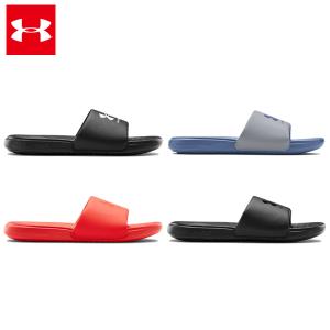 即納 21SS アンダーアーマー メンズ アンサ フィックス スライド  メンズ サンダル スポーツサンダル 大きいサイズ