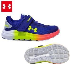 即納 セール価格 21SS アンダーアーマー 子供 ジュニア キッズ ガールズ プレスクール サージ 2 スプラッシュ  ランニングシューズ スニーカー 靴