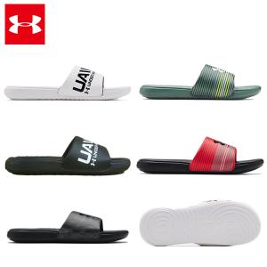 即納 21SS アンダーアーマー メンズ アンサ グラフィック メンズ サンダル スポーツサンダル 大きいサイズ