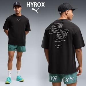 PUMA x HYROX トレーニング LIFESTYLEオーバーサイズTシャツ メンズ