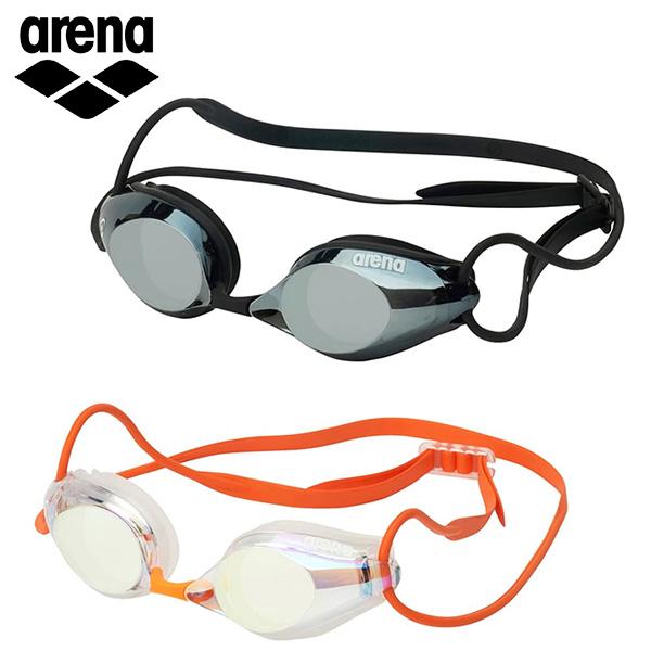 アリーナ レーシングゴーグル（ミラーレンズ リノンくもり止め FINA承認）ユニセックス 26SS ...