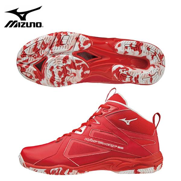 ミズノ ウエーブダイバースLG4 Ltd レッド×ホワイト (K1gf227562) レディス レデ...