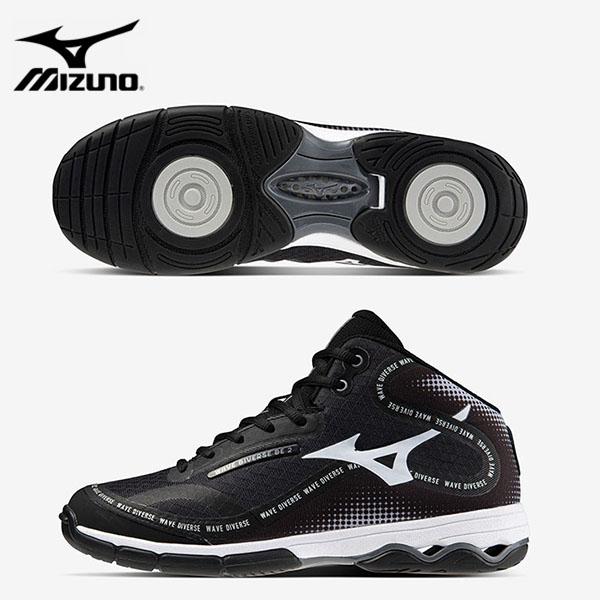 ミズノ ウエーブダイバースDE 2 ブラック (K1GF237409) レディス レディース メンズ...