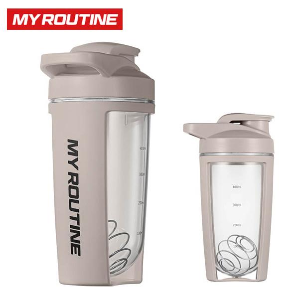 マイルーティーン シェーカークラッシック＜グレー＞500ml プロテインシェーカー おしゃれ ニュア...