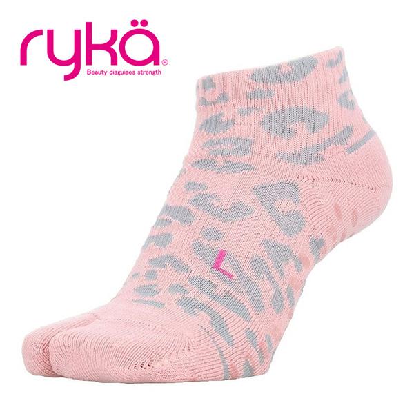 ryka R-SOX-9 PGL レディース (23〜25cm) すべり止め付き足袋型ソックス 丈9...