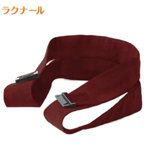 ラクナール　Mサイズ　腸腰筋ストレッチベルト ラクナール 腸腰筋リラックスベルトS/M/Lサイズ 黒 トップ通商