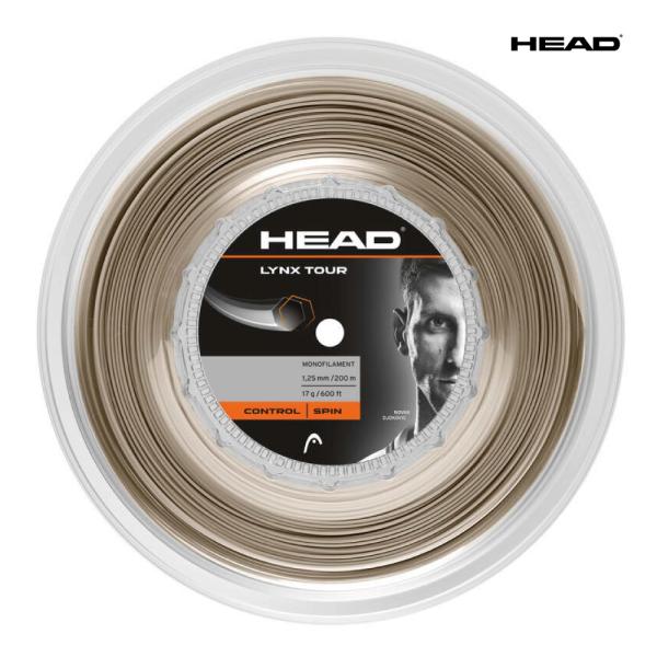 HEAD　LYNX TOUR　リンクスツアー 200ｍ ロール　ヘッド　281799　硬式　テニス　...