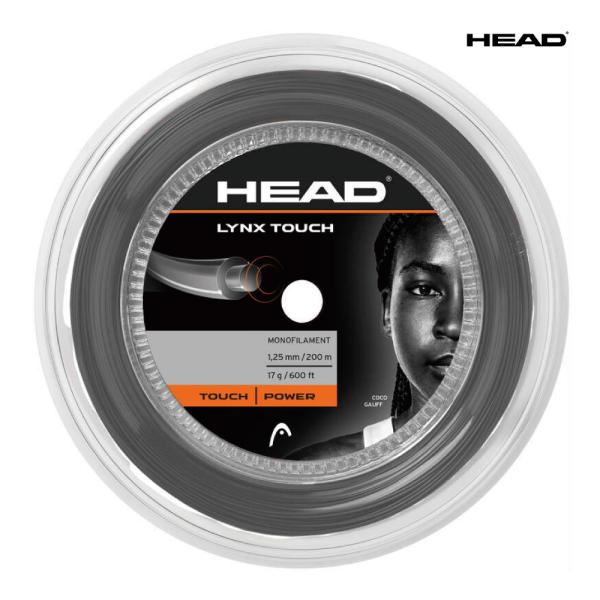 HEAD　LYNX TOUCH　リンクスタッチ 200ｍ ロール　ヘッド　281052　硬式　テニス...