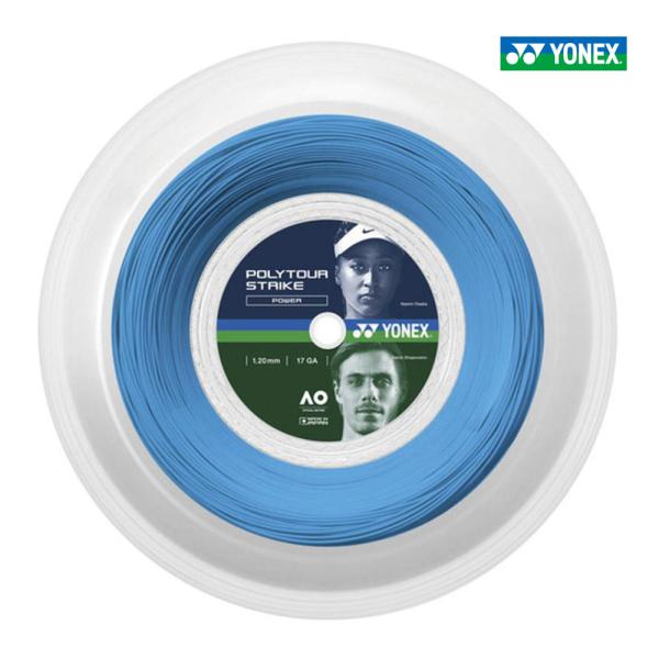 YONEX　ポリツアーストライク　120/125/130　200mロール　ストリング　ポリエステルモ...