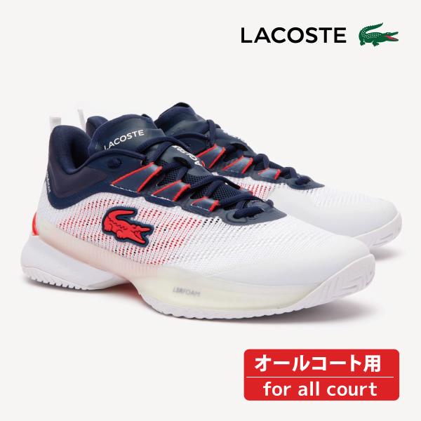 LACOSTE ラコステ メンズ AG-LT23 ULTRA 124 1 SMA ホワイト×ネイビー...