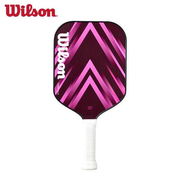 ウィルソン ピックルボールパドル FIERCE TEAM V2 2 26SS Pink WR8913...
