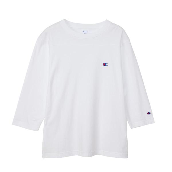 Champion ３／４ ＳＬＥＥＶＥ ホワイト XL C3-C426 010 チャンピオン BAS...