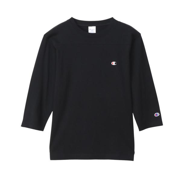 Champion ３／４ ＳＬＥＥＶＥ ブラック XL C3-C426 090 チャンピオン BAS...