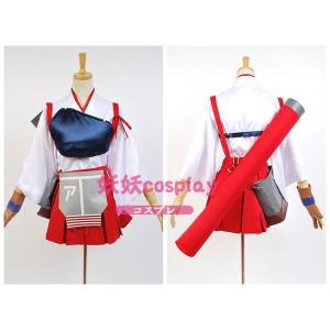 コスプレ衣装+ウイッグ+靴 下駄+盾+弓 艦隊...の詳細画像3