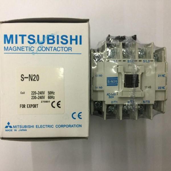 新品 送料無料 MITSUBISHI 三菱電機 S-N20 AC220V 電磁接触器 ★6ヶ月保証