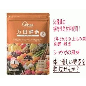 万田酵素 GINGER（ジンジャー）ペースト分包タイプ 77.5g (2.5g×31包)