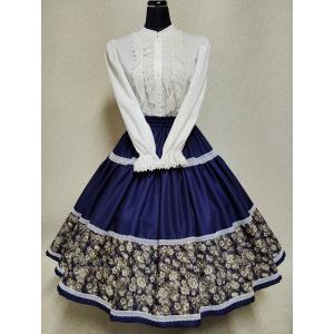 フォークダンス衣裳 2点セット スカート・ベスト　新品未使用 L フォークダンス衣裳 2点セット スカート・ベスト 新品未使用 L