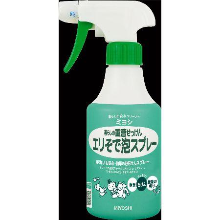 暮らしの重曹せっけんエリそで泡スプレー 280ml